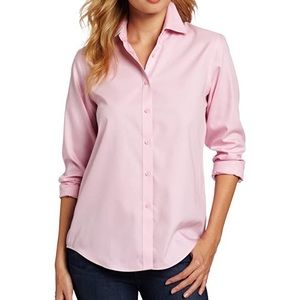 Jones New York Pink Button Down Shirt